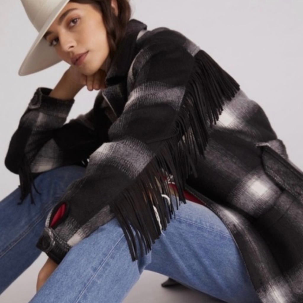 Mother Fringe Coat